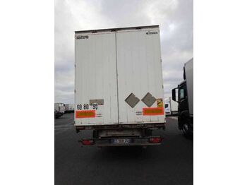Semi-trailer dengan terpal samping