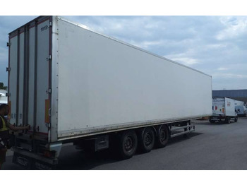 Semi-trailer kotak tertutup