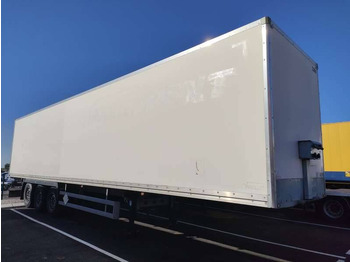 Semi-trailer kotak tertutup