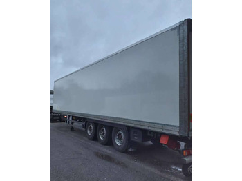 Semi-trailer kotak tertutup