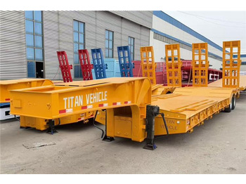 Semi-trailer low bed TITAN