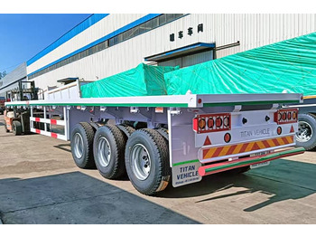 Semi-trailer flatbed TITAN