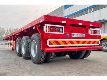 Semi-trailer flatbed TITAN