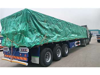 Semi-trailer flatbed TITAN