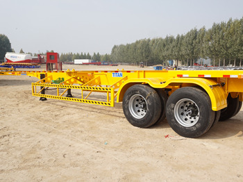 Semi-trailer sasis untuk pengangkutan kontainer baru TITAN Shipping Container Chassis for Sale in Malawi: gambar 5