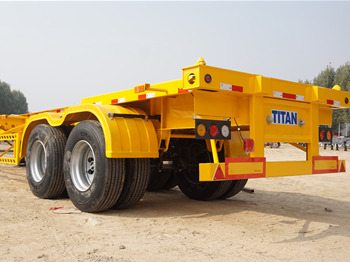 Semi-trailer sasis untuk pengangkutan kontainer baru TITAN Shipping Container Chassis for Sale in Malawi: gambar 4