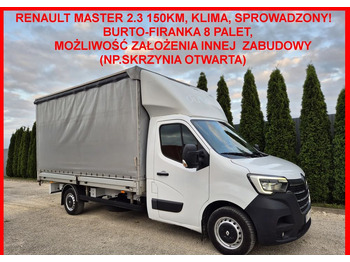 Van dengan terpal samping RENAULT Master 2.3