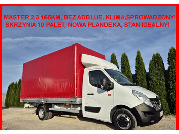 Van dengan terpal samping RENAULT Master 2.3