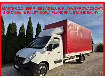 Van dengan terpal samping Renault Master 2.3 165KM Bez Adblue Skrzyniowy: gambar 2