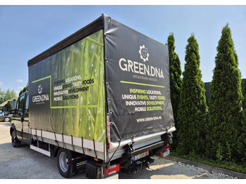 Tukar tubuh tirai Skrzynia plandeka Firanka 3.5m winda Dhollandia 750kg składana, Iveco, Super stan!: gambar 2 Tukar tubuh tirai Skrzynia plandeka Firanka 3.5m winda Dhollandia 750kg składana, Iveco, Super stan!: gambar 2