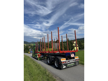 Semi-trailer pengangkut kayu DOLL