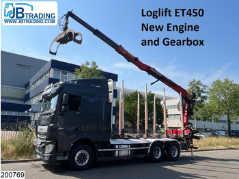 Truk logging DAF XF 530