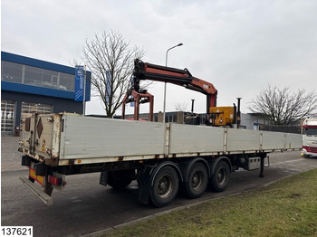 Semi-trailer flatbed Lecitrailer open laadbak Palfinger PK15500, Remote: gambar 3 Semi-trailer flatbed Lecitrailer open laadbak Palfinger PK15500, Remote: gambar 3