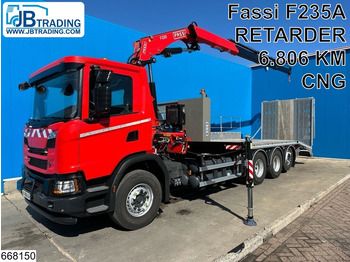 Truk flatbed SCANIA G 410
