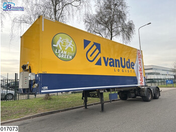 Semi-trailer kotak tertutup Van Eck gesloten bak LZV transport: gambar 1