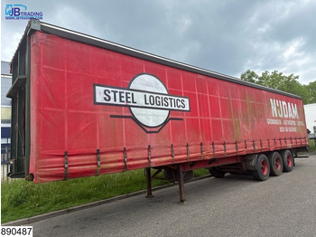 Semi-trailer dengan terpal samping