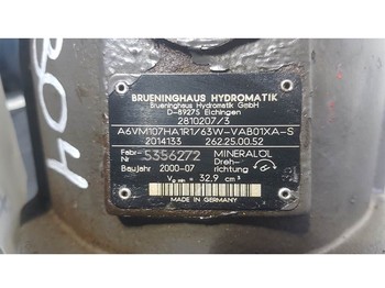 Hidrolika Brueninghaus Hydromatik A6VM107HA1R1/63W -Volvo L30-Drive motor/Fahrmotor: gambar 4