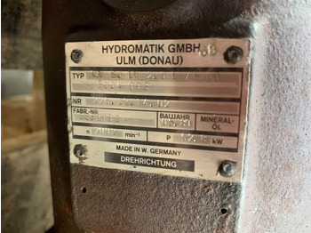 Hidrolika Hydromatik A7V80LV20LZF0D - Liebherr L 541 - Drive pump: gambar 2
