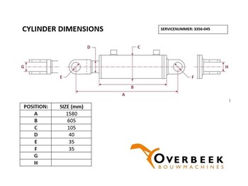 Hidrolika - Tilt cylinder/Kippzylinder/Nijgcilinder: gambar 4