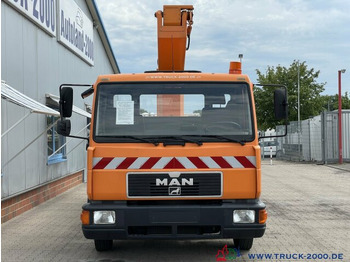 Platform udara yang dipasang di truk MAN 8.163 Ruthmann 17.3 m Arbeitshöhe 10 m seitlich: gambar 3