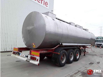 Semi-trailer tangki Magyar Oplegger inox water wine tank: gambar 4