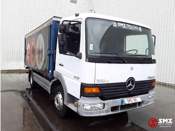 Truk dengan terpal samping MERCEDES-BENZ Atego 817
