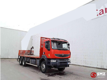 Truk flatbed RENAULT Kerax 430