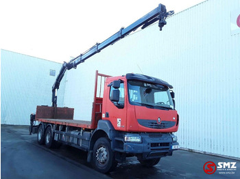 Truk flatbed RENAULT Kerax 430