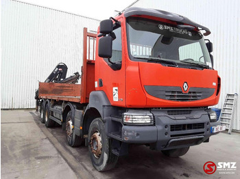 Truk flatbed RENAULT Kerax 430