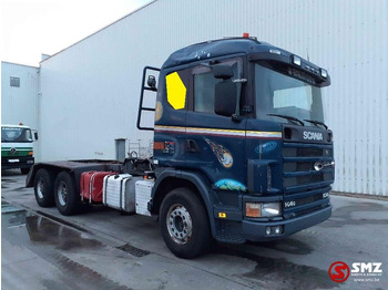 Truk flatbed SCANIA 144