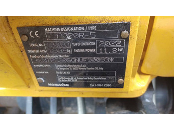Ekskavator mini Komatsu PC 20 MR-5: gambar 2