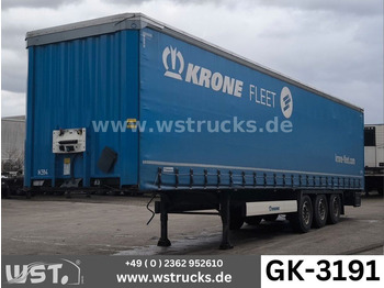 Semi-trailer dengan terpal samping KRONE SD