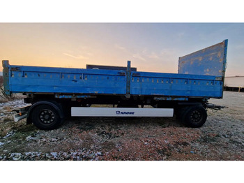 Trailer flatbed baru Krone 6 x Jumbo Lafette m. Pritsche+Bordwände 1.18m Höh 6 x Jumbo Lafette m. Pritsche+Bordwände 1.18m Höhe!: gambar 2