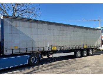 Semi-trailer dengan terpal samping KRONE