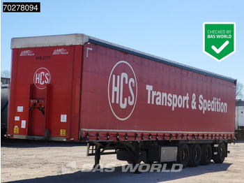 Semi-trailer dengan terpal samping AMT