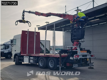Truk logging, Truk derek DAF XF 510 6X4 Jonsered Z-Crane SC ACC Retarder Euro 6: gambar 2