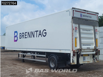 Semi-trailer kotak tertutup Groenewegen DRO 10 10 B Lenkachse TÜV 02/26 Tailgate City: gambar 2