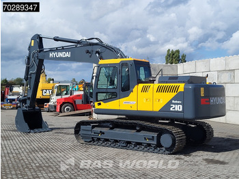 Ekskavator perayap baru Hyundai R210: gambar 3