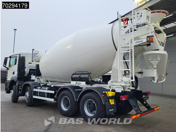 Truk pengaduk beton baru MAN TGS 41.440 8X4 NEW! 12m3 Stetter Mixer Big-Axle Steelsuspension Automatic Euro 6: gambar 2
