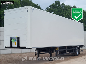 Semi-trailer kotak tertutup