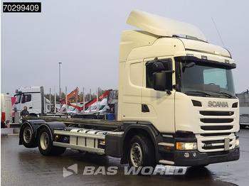 Pengangkut kontainer/ Container truck Scania G450 G 6X2 Full air suspension Automatic Lift+steering Axle Euro 6: gambar 3