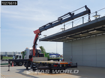 Truk flatbed, Truk derek Scania R480 8X2 FASSI F660AXP.25 Manual Retarder Lift+Lenkachse Euro 5: gambar 3