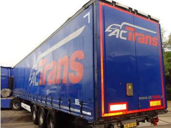 Semi-trailer dengan terpal samping KRONE