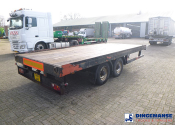 Trailer flatbed Adcliffe 2-axle drawbar platform trailer 7 t: gambar 4