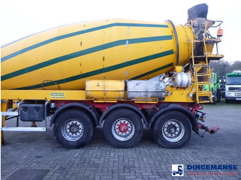 Semi-trailer mixer beton De Buf Concrete mixer trailer BM12-39-3 12 m3: gambar 5