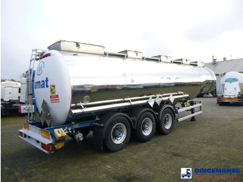 Semi-trailer tangki Magyar Chemical tank inox L4BH 32.8 m3 / 1 comp: gambar 4