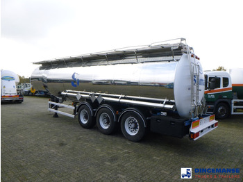 Semi-trailer tangki Magyar Chemical tank inox L4BH 32.8 m3 / 1 comp: gambar 3