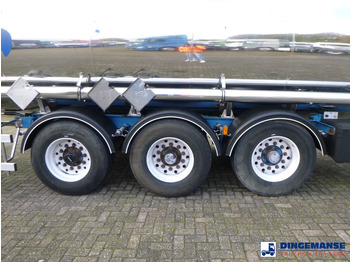 Semi-trailer tangki Magyar Chemical tank inox L4BH 32.8 m3 / 1 comp: gambar 5