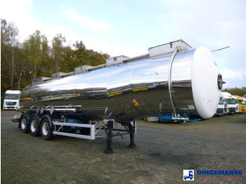 Semi-trailer tangki Magyar Chemical tank inox L4BH 32.8 m3 / 1 comp: gambar 2