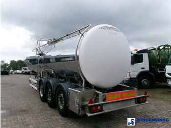 Semi-trailer tangki Magyar Food tank inox 30 m3 / 1 comp: gambar 4